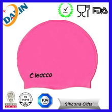 Kids Customized Printing Logo Waterproof Silicone Swimming Cap